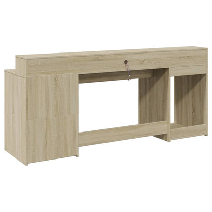 Escritorio Con Led Madera Ingeniería