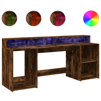 Escritorio Con Led Madera Ingeniería