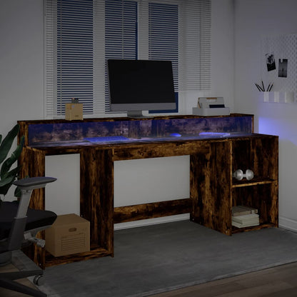 Escritorio Con Led Madera Ingeniería