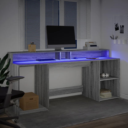 Escritorio Con Led Madera Ingeniería