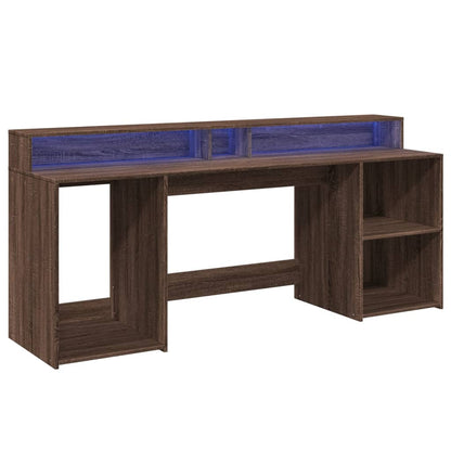 Escritorio Con Led Madera Ingeniería
