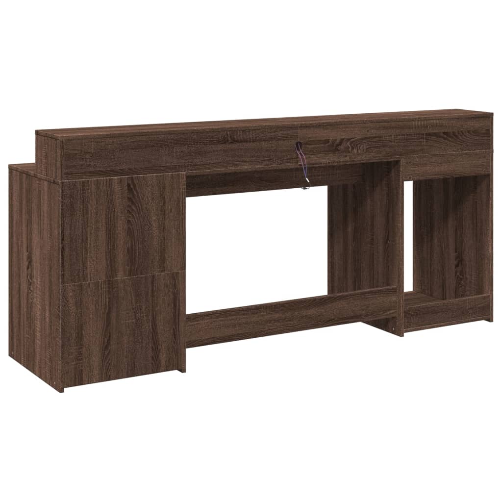 Escritorio Con Led Madera Ingeniería