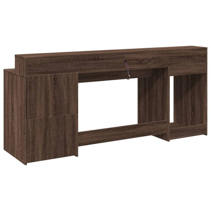 Escritorio Con Led Madera Ingeniería