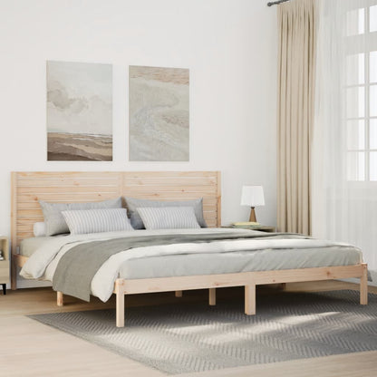 Cama Extralarga Sin Colchón Madera Maciza