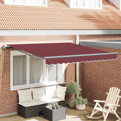 Toldo Retráctil Automático Gris