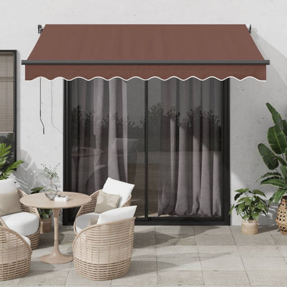 Toldo Retráctil Automático Gris