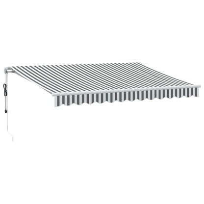 Toldo Retráctil Automático Gris