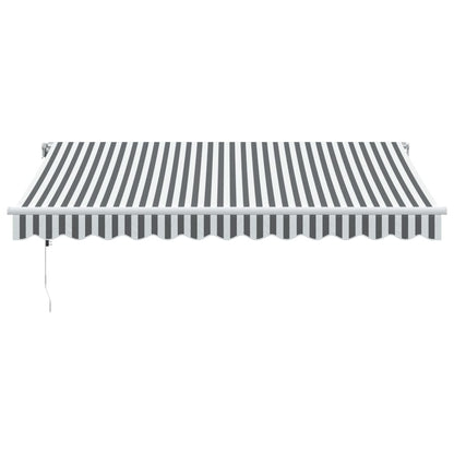 Toldo Retráctil Automático Gris