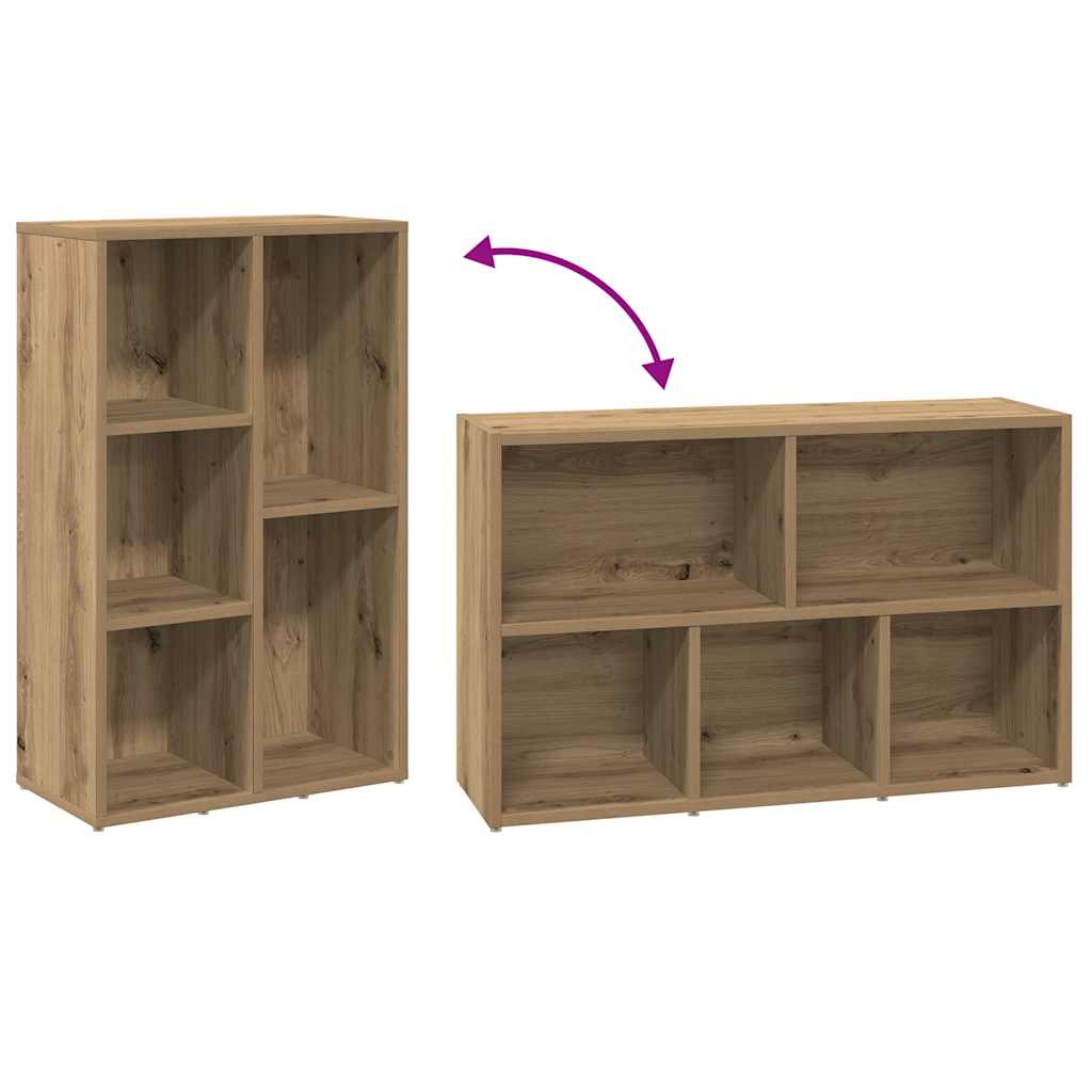 Estantería Madera De Ingeniería 50X25X80 Cm