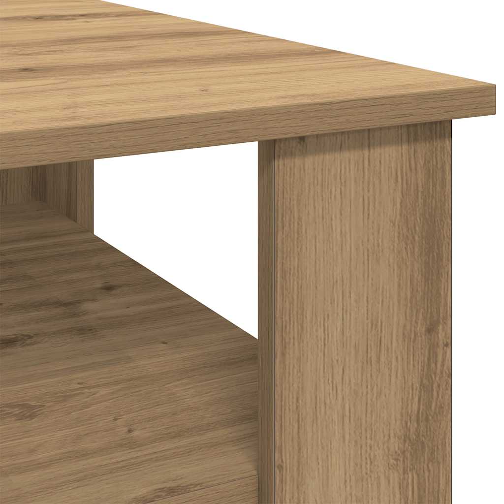 Mesa De Centro Madera De Ingeniería 60X60X42 Cm