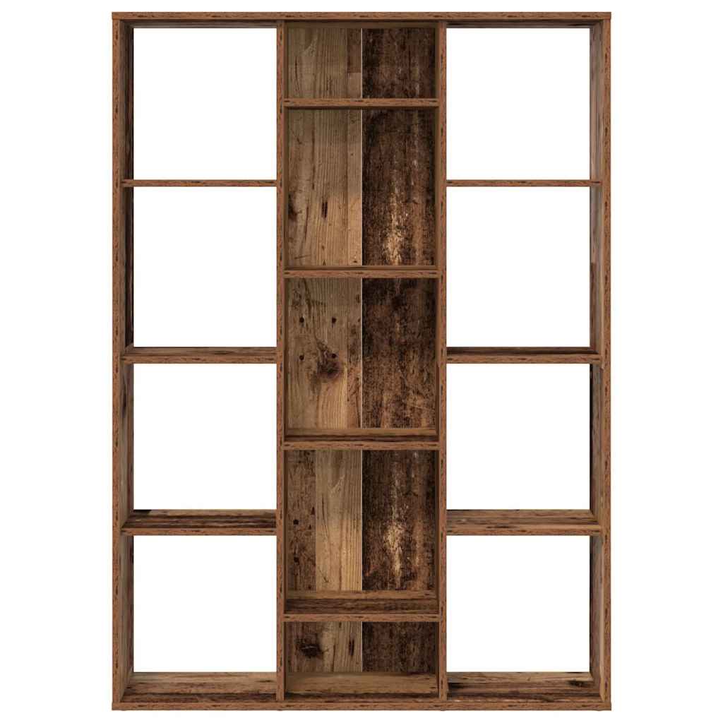Divisor De Espacios/Estantería Aglomerado Madera Vieja