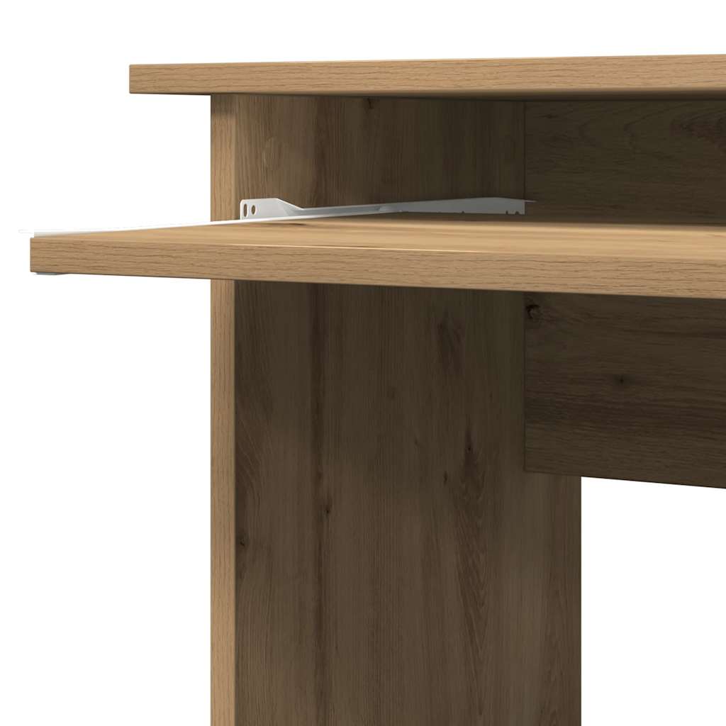 Escritorio De Esquina Madera Contrachapada 120X140X75 Cm