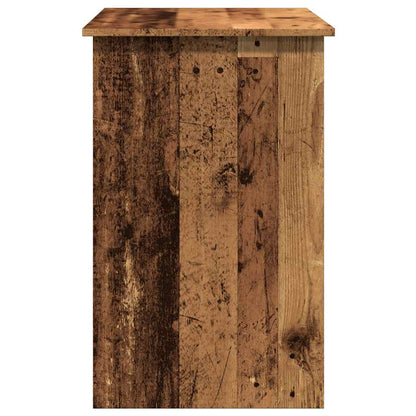 Escritorio De Madera De Ingeniería Envejecida 100X50X76 Cm