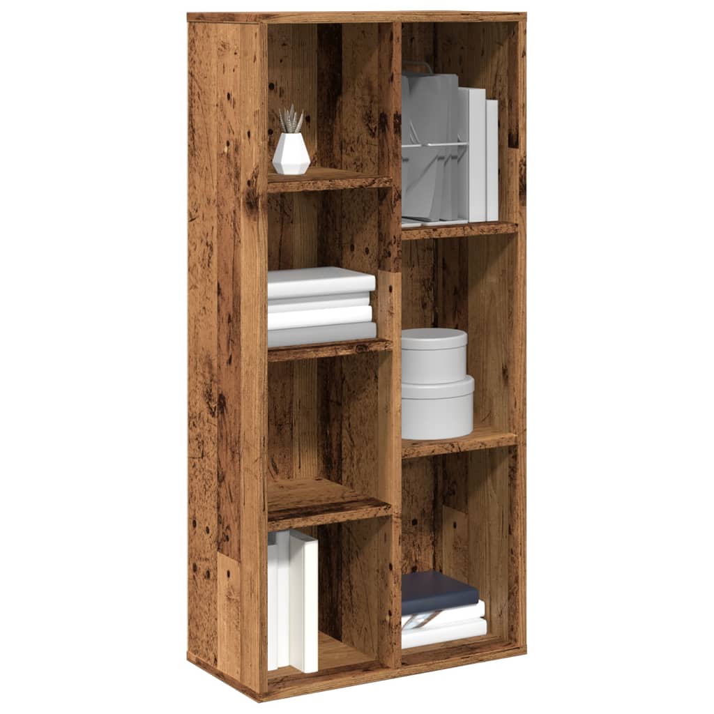 Estantería De Madera De Ingeniería 50X25X104 Cm