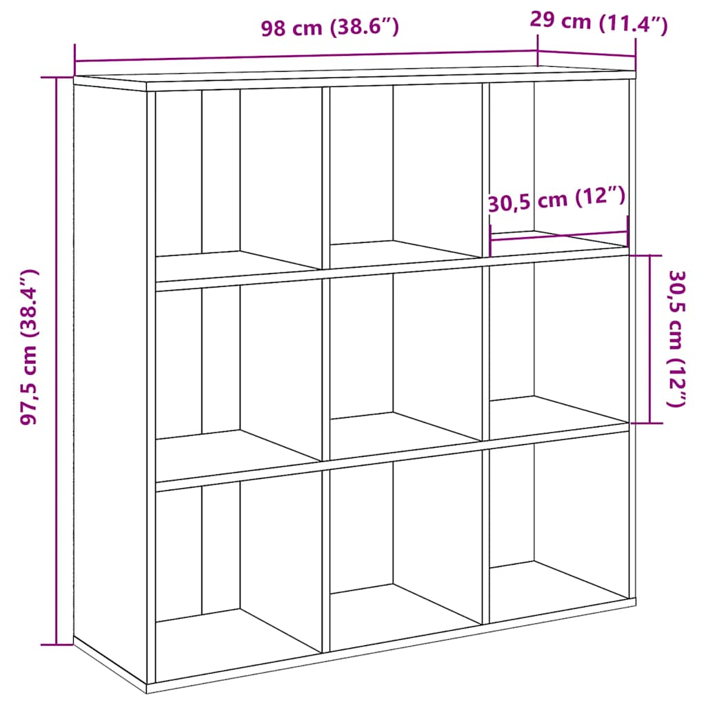 Estantería 98X29X97,5 Cm