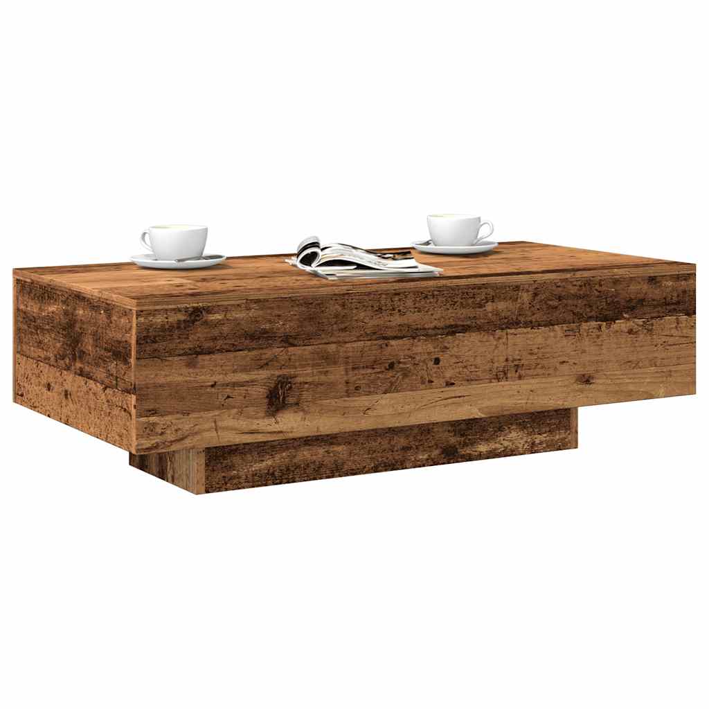 Mesa De Centro Madera Ingeniería 100X49,5X31 Cm