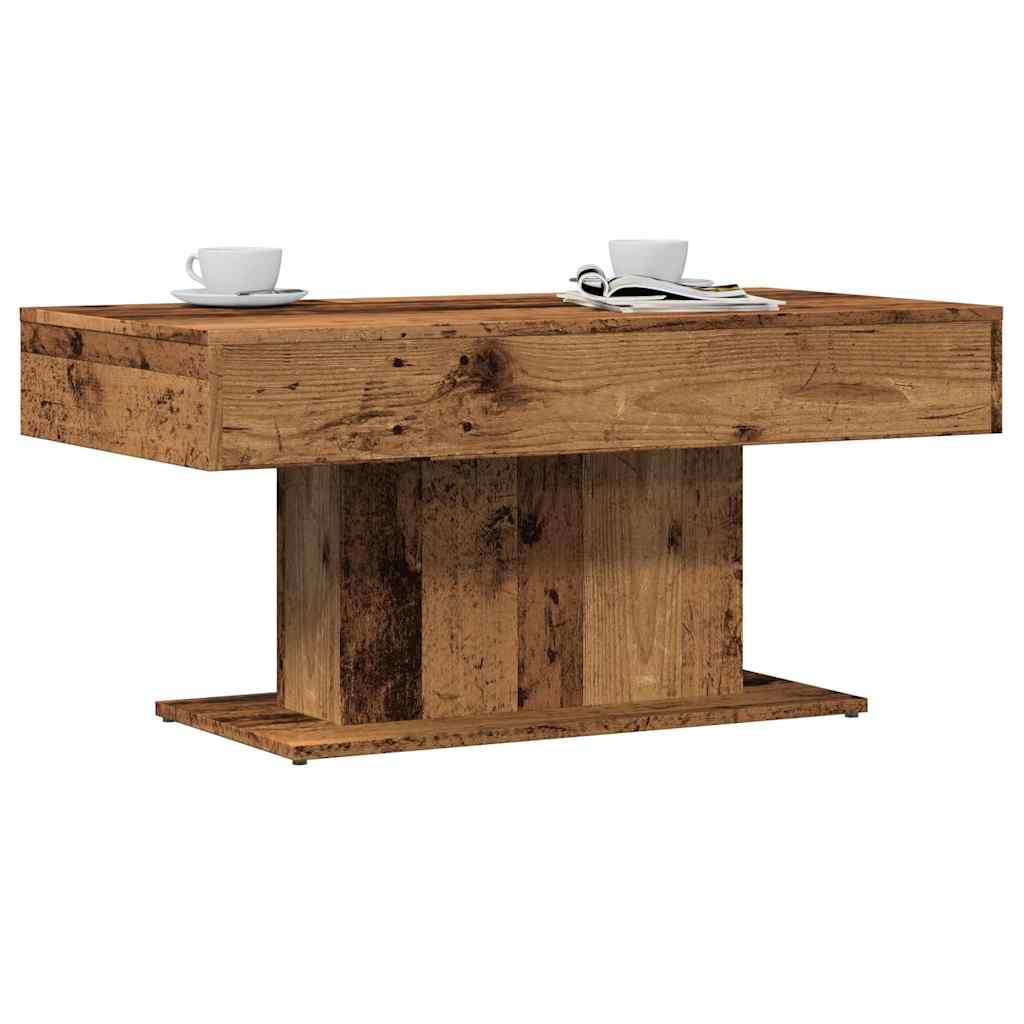Mesa De Centro Madera Contrachapada 96X50X45 Cm