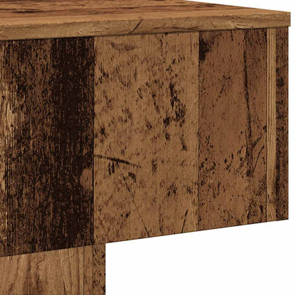 Mesa De Centro Madera De Ingeniería Envejecida 60X60X31,5 Cm