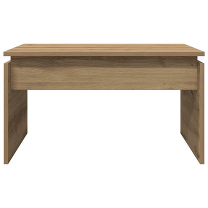 Mesa De Centro Madera De Ingeniería 68X50X38 Cm