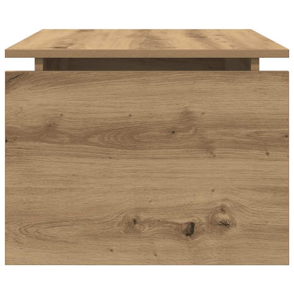 Mesa De Centro Madera De Ingeniería 68X50X38 Cm