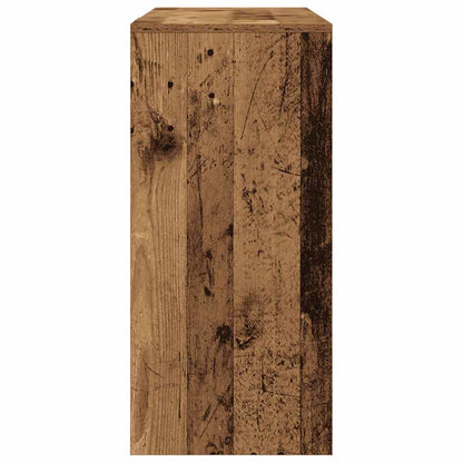 Escritorio Madera Ingeniería Madera Envejecida 102,5X35X75 Cm