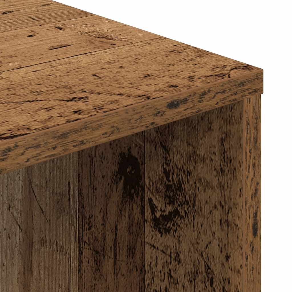 Escritorio Madera Ingeniería Madera Envejecida 102,5X35X75 Cm
