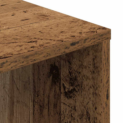 Escritorio Madera Ingeniería Madera Envejecida 102,5X35X75 Cm