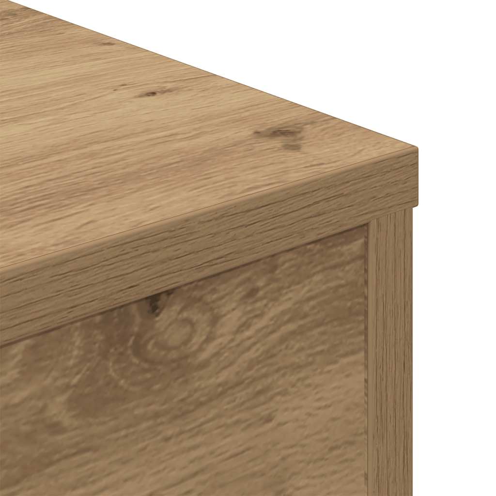 Mesa De Centro Madera Ingeniería 55X55X30 Cm