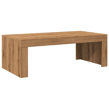 Mesa De Centro Madera De Ingeniería 102X50X35 Cm