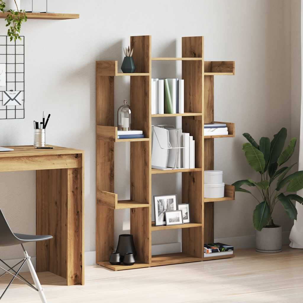 Estantería De Madera De Ingeniería 86X25,5X140 Cm