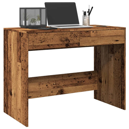 Escritorio De Madera De Ingeniería 101X50X76,5 Cm