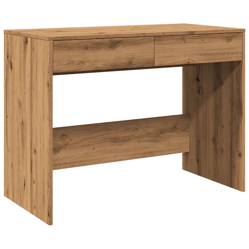 Escritorio De Madera De Ingeniería 101X50X76,5 Cm