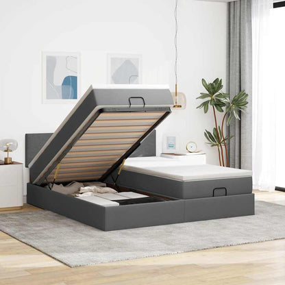Estructura Cama Otomana Colchones Tela 200X200Cm
