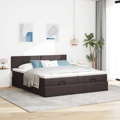 Estructura Cama Otomana Colchones Tela 200X200Cm