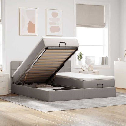 Estructura Cama Otomana Colchones Tela 200X200Cm
