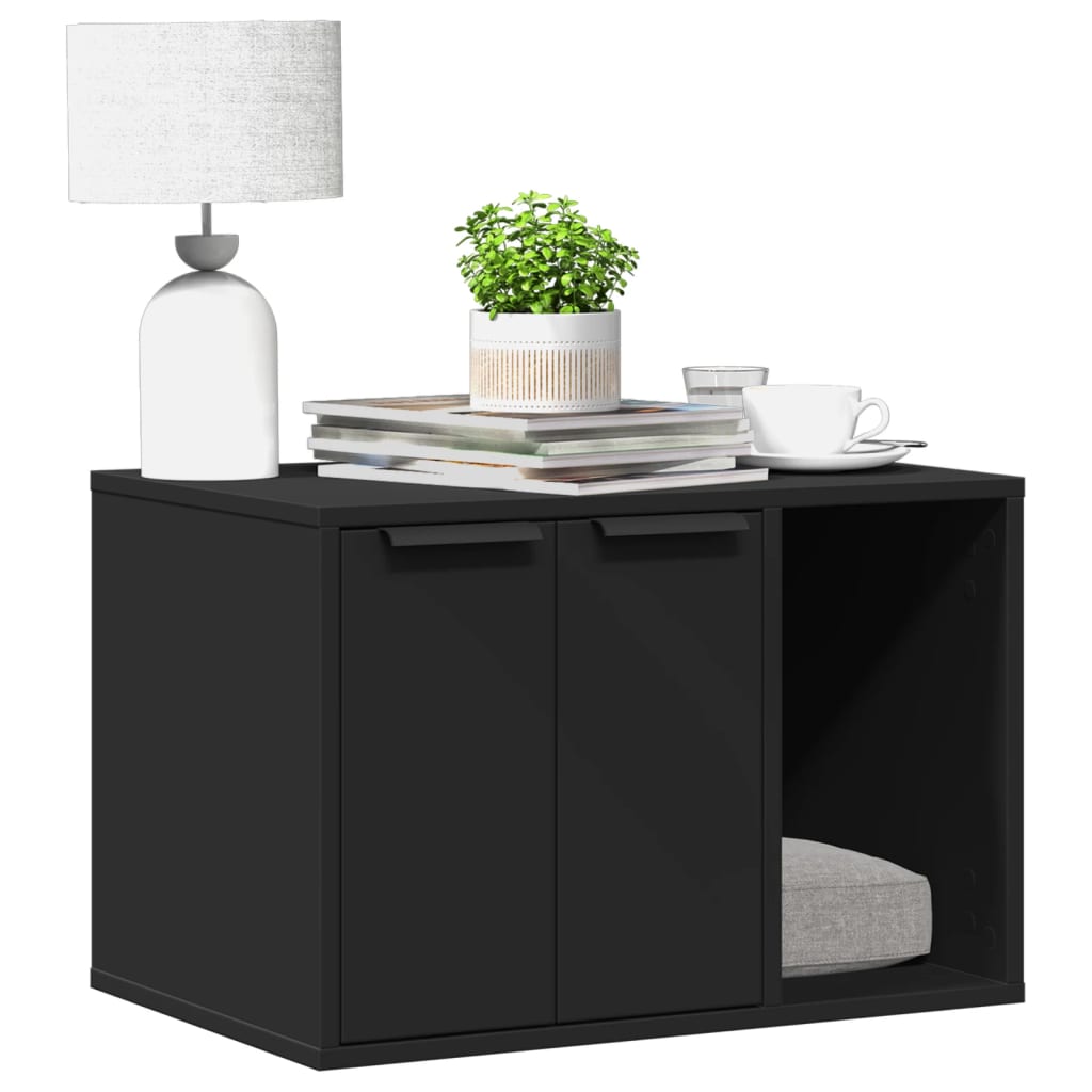 Mueble Arenero Para Gatos Madera