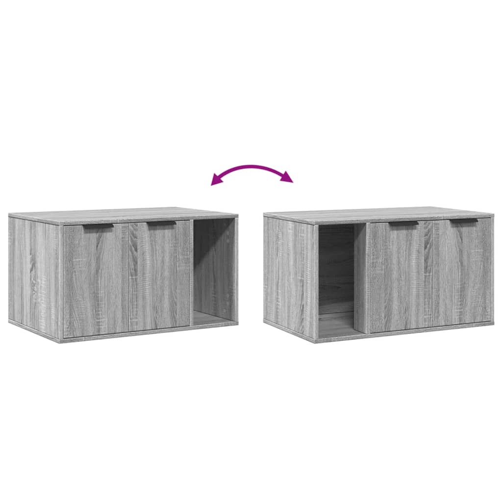 Mueble Arenero Para Gatos Madera