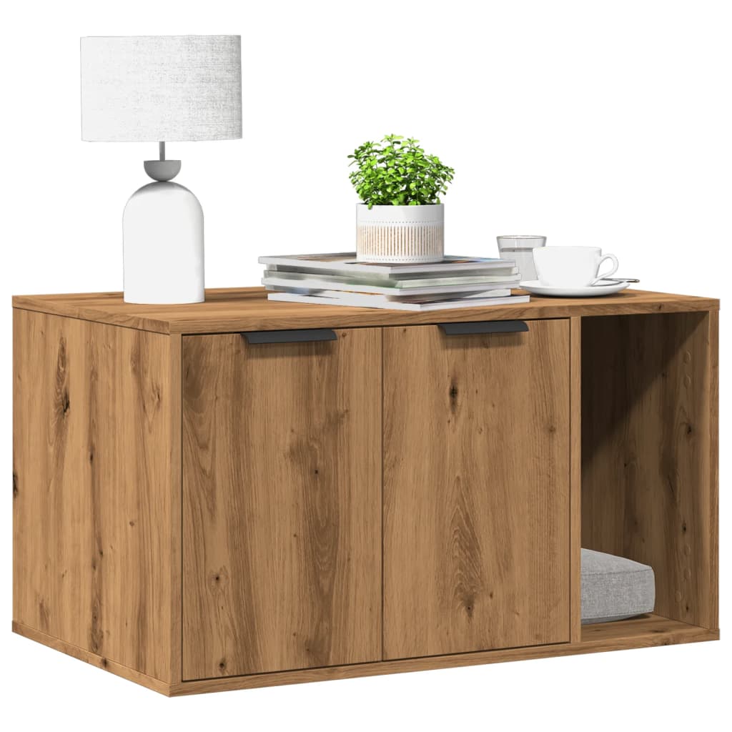 Mueble Arenero Para Gatos Madera