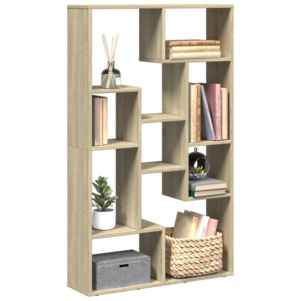 Estantería De Madera De Ingeniería 60X20X120,5 Cm