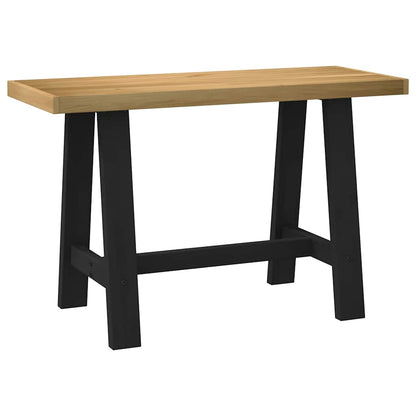 Escritorio Noain Patas En A Madera Maciza Pino 120X50X75 Cm