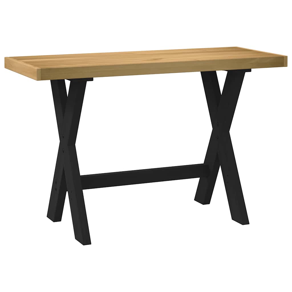 Escritorio Noain Patas En A Madera Maciza Pino 120X50X75 Cm