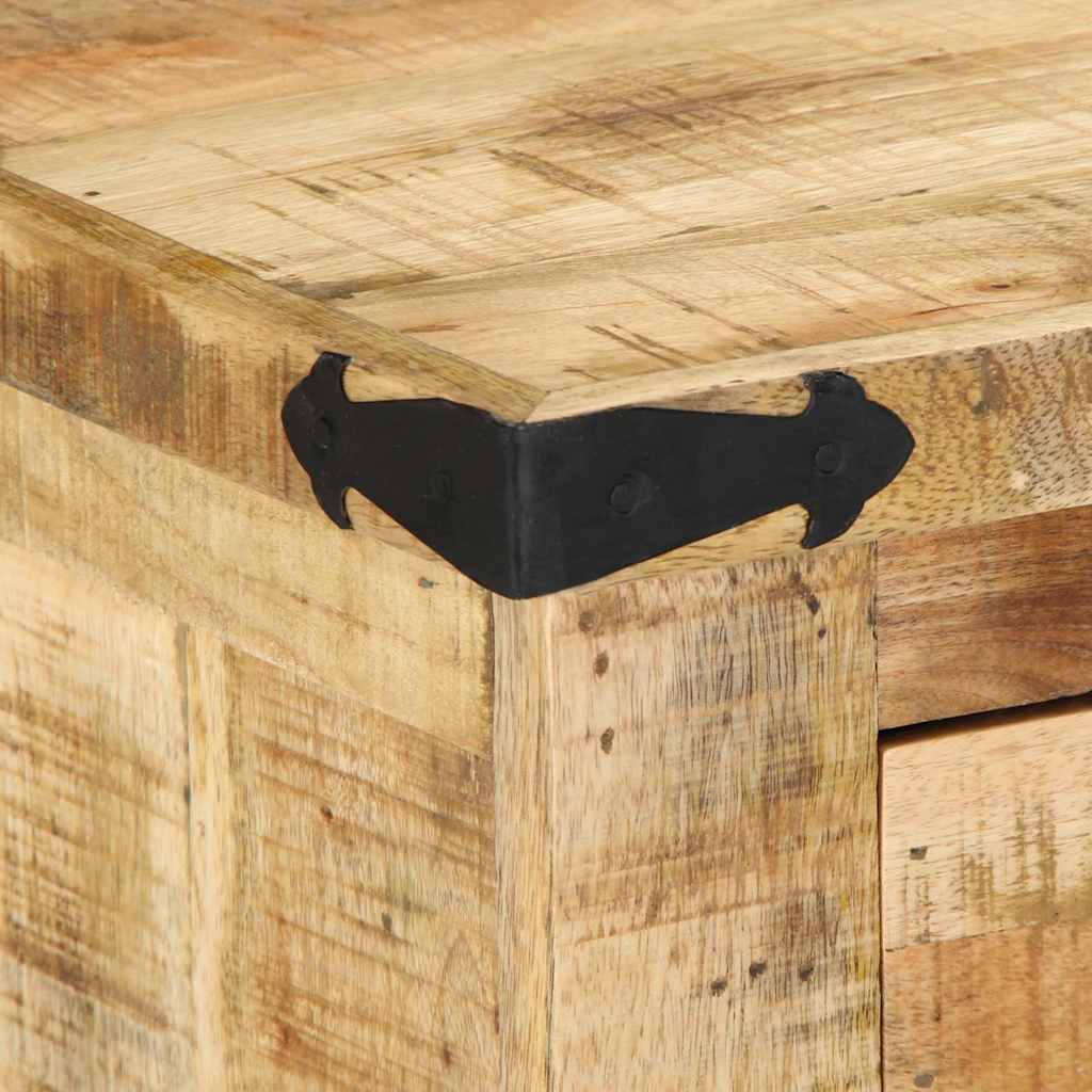 Banco Marrón 110 X 35 X 50 Cm Mango Rugoso