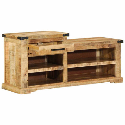 Banco Marrón 110 X 35 X 50 Cm Mango Rugoso