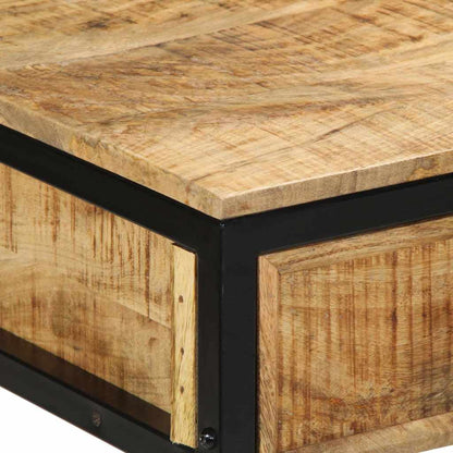 Escritorio Con Cajón Con Almacenamiento Marrón 105 X 50 X 75 Cm