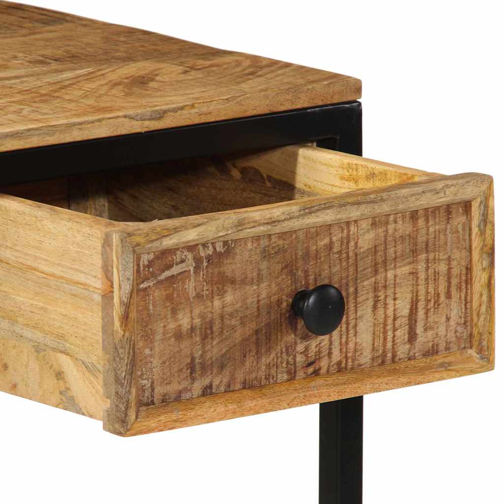 Escritorio Con Cajón Con Almacenamiento Marrón 105 X 50 X 75 Cm
