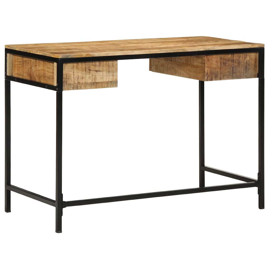 Escritorio Con Cajón Con Almacenamiento Marrón 105 X 50 X 75 Cm