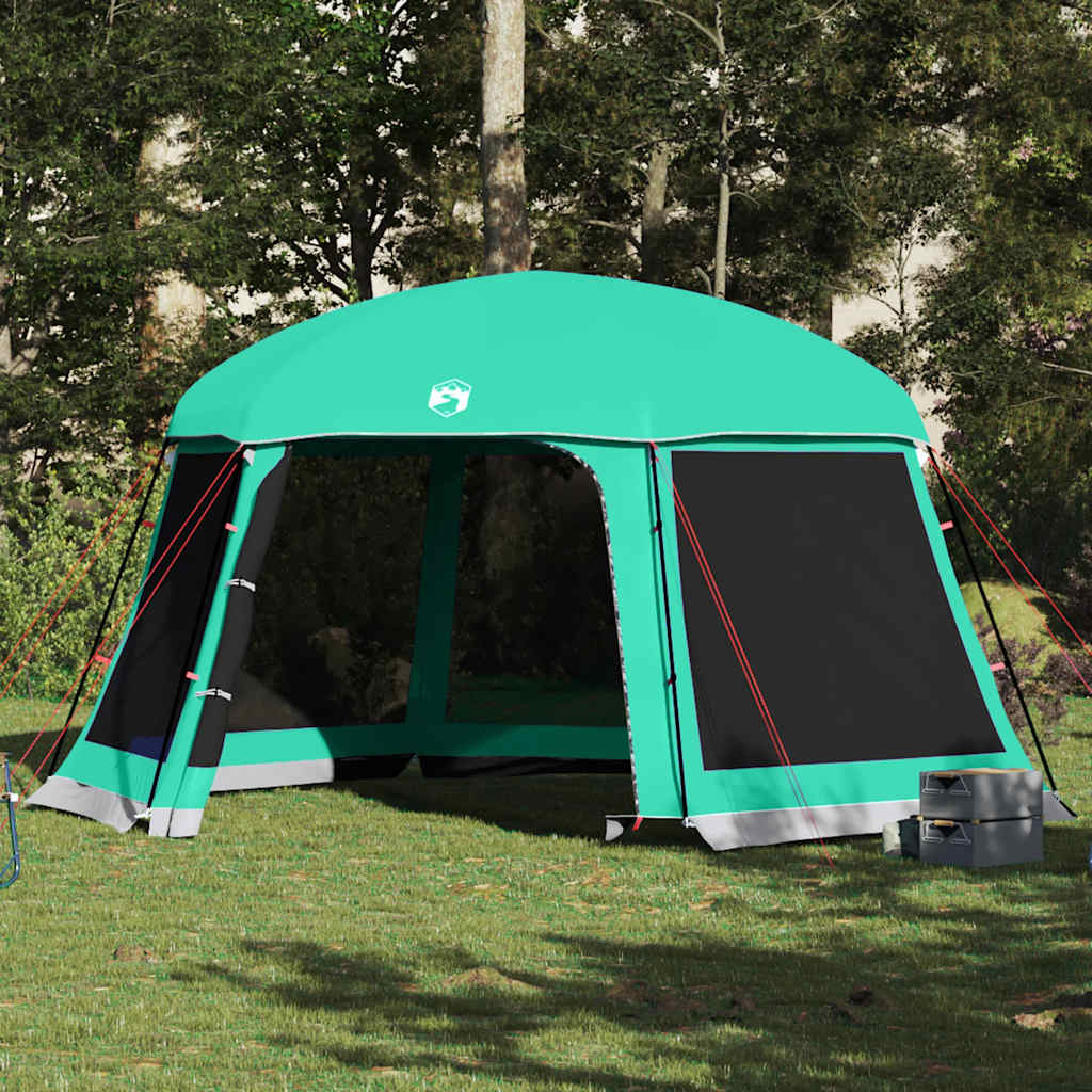 Carpa Para Piscina Con Desmontables Y Paredes Verde