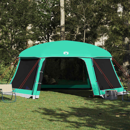 Carpa Para Piscina Con Desmontables Y Paredes Verde