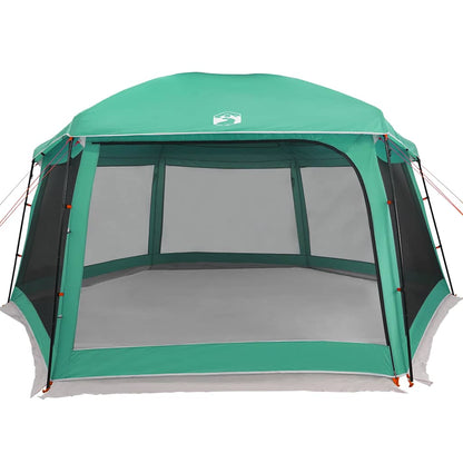 Carpa Para Piscina Con Desmontables Y Paredes Verde