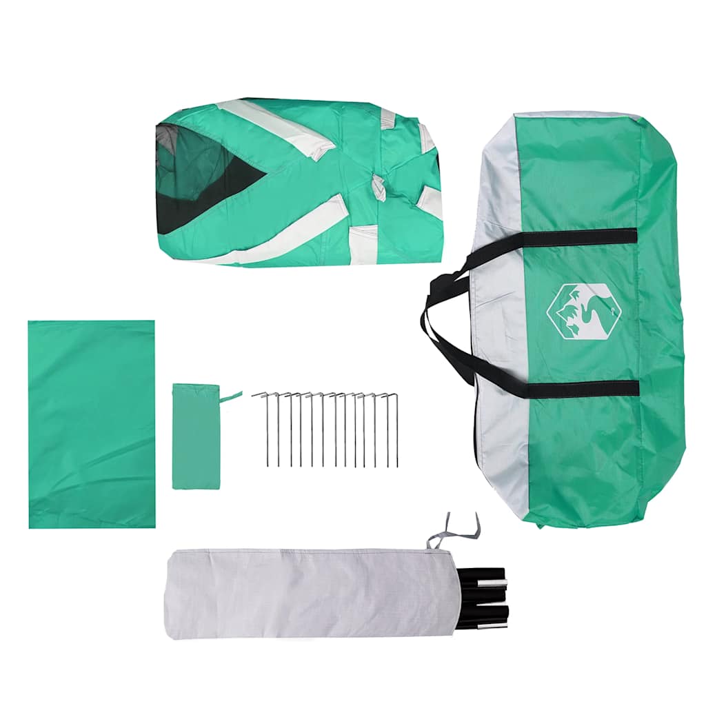 Carpa Para Piscina Con Desmontables Y Paredes Verde